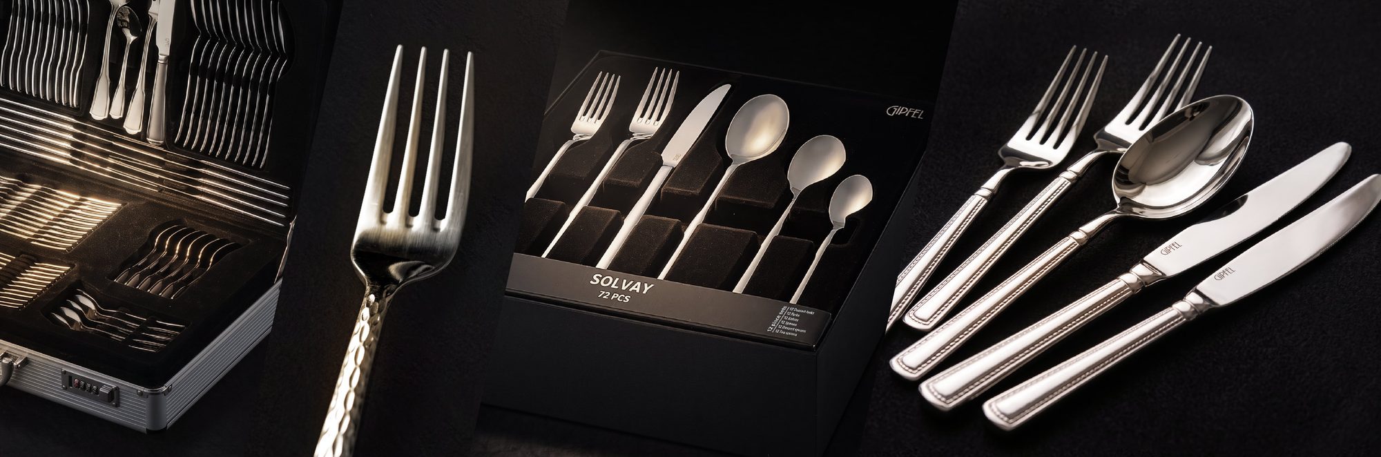 GIPFEL stainless steel cutlery sets