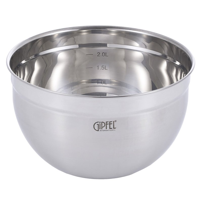 Stainless steel mixing bowl