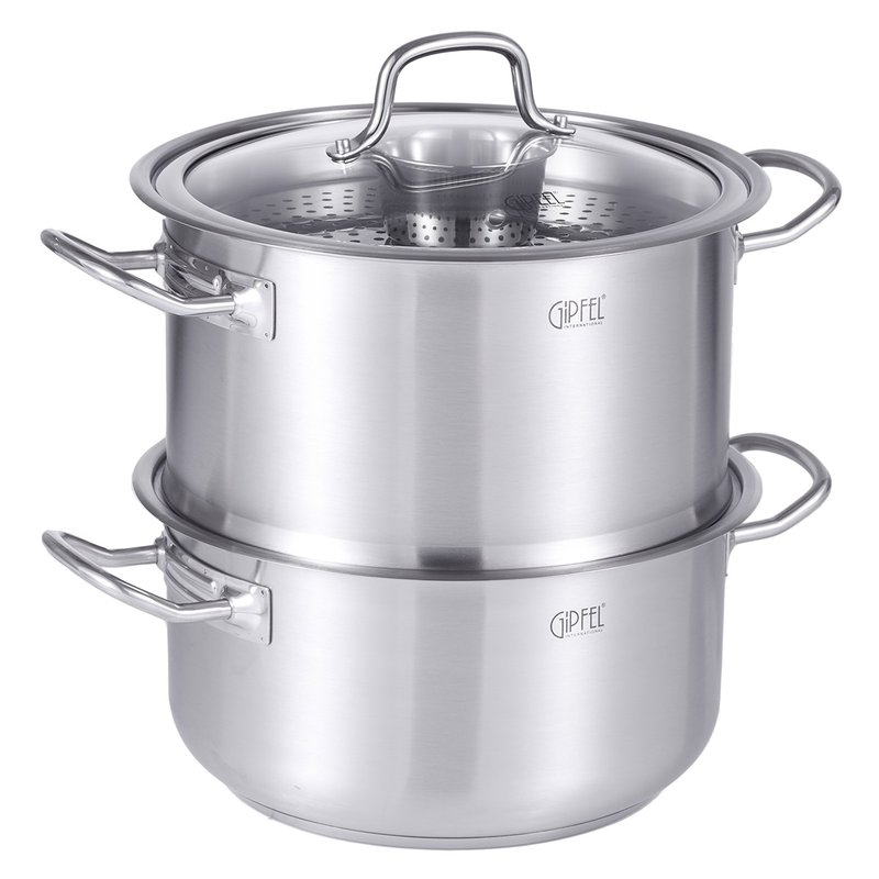 Stainless steel steamer pot